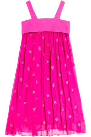 Chloé ChloÃ© Kids Embroidered silk dress