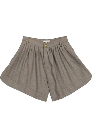 Chloé ChloÃ© Kids Checked shorts