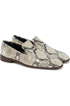 Victoria Beckham Hanna snake-print leather loafers