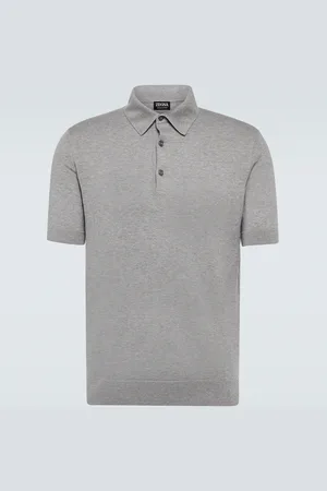 Ermenegildo Zegna Knitted cotton polo shirt