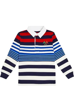 Ralph Lauren Striped cotton jersey polo shirt