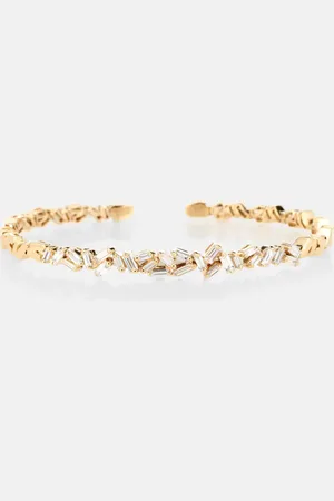 Suzanne Kalan Fireworks 18kt and diamond bangle