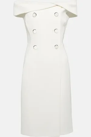 Max Mara Bridal Fiandra off-shoulder minidress