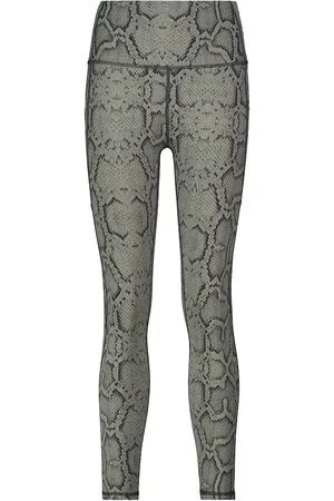 Varley Snake-print leggings