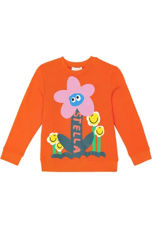 Stella McCartney Floral cotton jersey sweatshirt