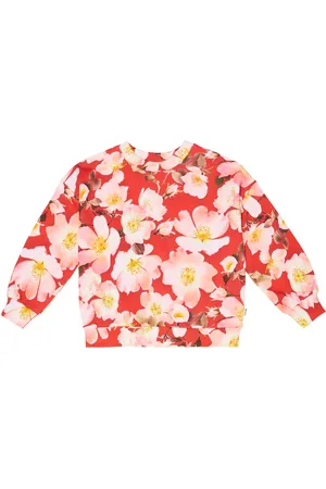 Molo Mika floral cotton sweatshirt