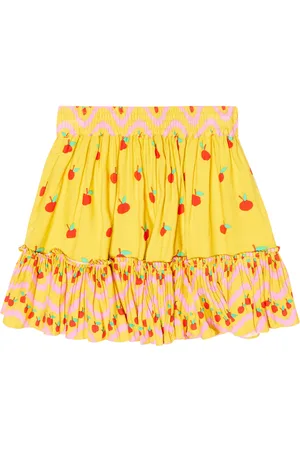 Stella McCartney Printed twill skirt