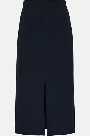 Totême Satin midi skirt