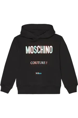 Moschino Logo cotton hoodie
