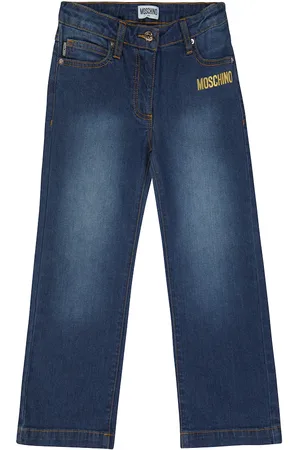 Moschino Logo printed jeans