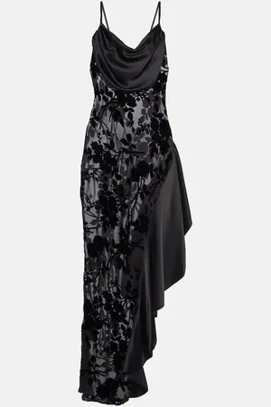 RODARTE Asymmetrical bias slip dress