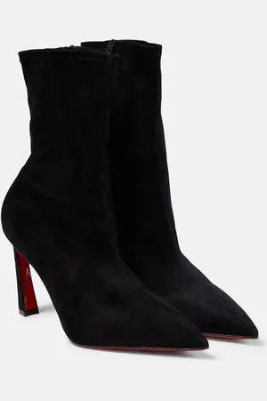 Christian Louboutin Condora 100 suede ankle boots