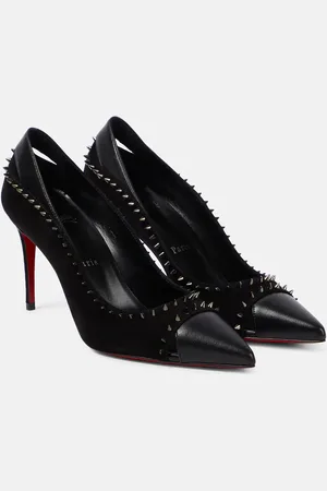 Christian Louboutin Duvette Spikes 85 leather pumps