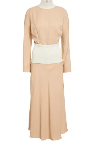 Jil Sander High-neck knit midi dress