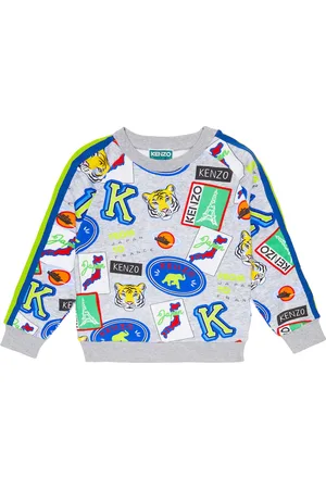 Kenzo Printed cotton jersey sweatshirt