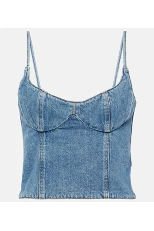 MAGDA BUTRYM Denim bustier