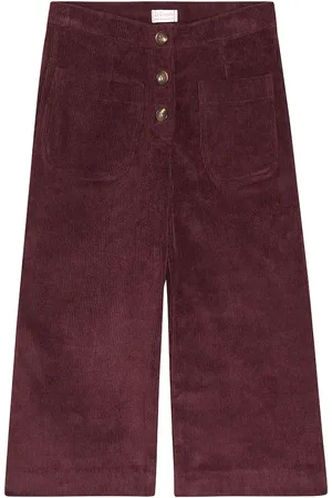 La Coqueta Alma cotton corduroy pants
