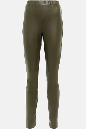 Max Mara Leisure Ornella faux leather slim pants