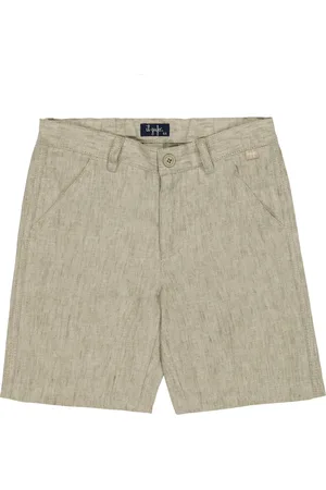 Il gufo Linen shorts