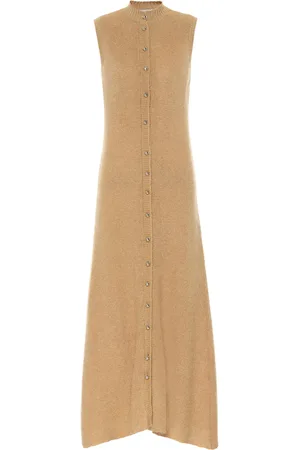 Paco rabanne Mohair-blend midi dress