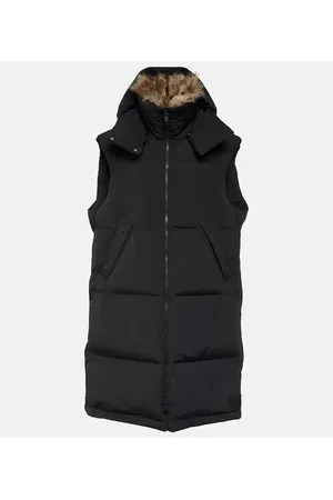 YVES SALOMON Shearling-trimmed down vest
