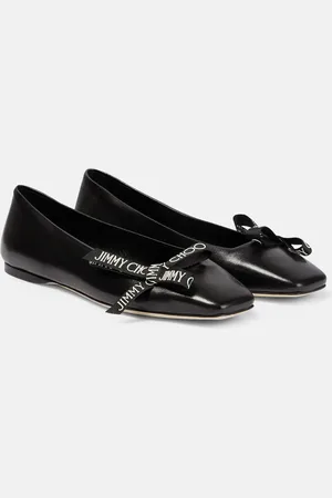 Jimmy Choo Veda leather ballet flats