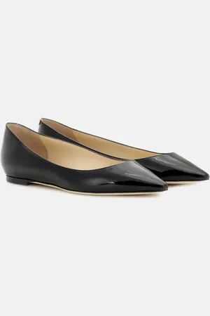 Jimmy Choo Romy patent leather ballet flats