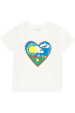 Stella McCartney Printed cotton T-shirt