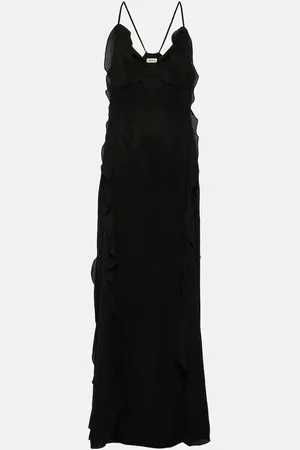 Simkhai Emily ruffled V-neck slip dress