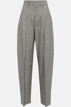 Isabel Marant Sopiavea pinstriped wide-leg pants