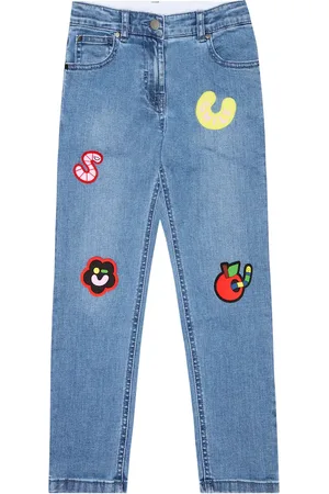Stella McCartney AppliquÃ©d straight jeans