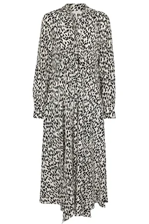 Dorothee Schumacher Wild Moment leopard-print silk midi dress