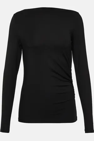 Vince Gathered jersey top