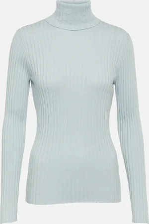 Jardin des Orangers Ribbed-knit cashmere turtleneck sweater