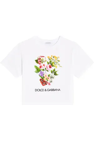 Dolce & Gabbana Printed cotton jersey T-shirt