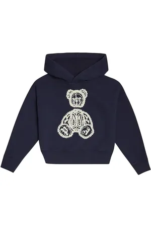 Palm Angels Embroidered cotton sweatshirt