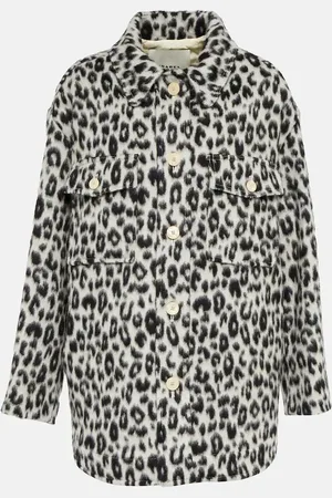 Isabel Marant Odelino leopard-print virgin wool jacket