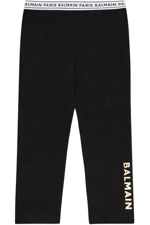 Balmain Baby logo jersey leggings