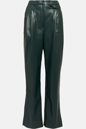 The Frankie Shop Pernille straight faux leather pants