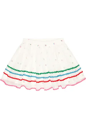 Stella McCartney Printed jersey skirt