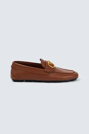 VALENTINO GARAVANI VLogo Signature leather driving shoes