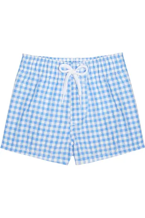 Tartine Et Chocolat Baby gingham swim trunks