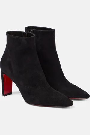 Christian Louboutin Suprabooty 85 suede ankle boots