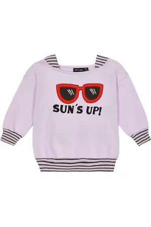Mini Rodini Printed cotton sweatshirt