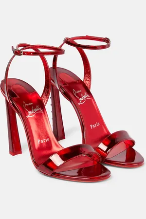 Christian Louboutin Condorapik Queen 100 leather sandals