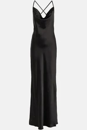 Norma Kamali Satin slip dress