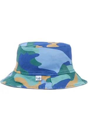 Il gufo Camouflage twill bucket hat