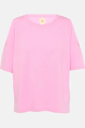 Jardin des Orangers Cutout wool and cashmere top