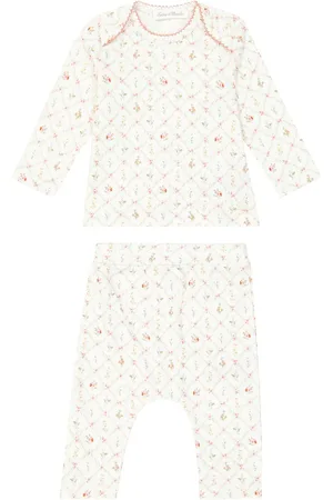 Tartine Et Chocolat Baby floral cotton pajamas