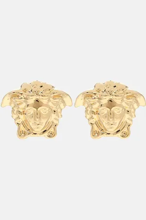VERSACE Medusa -plated earrings